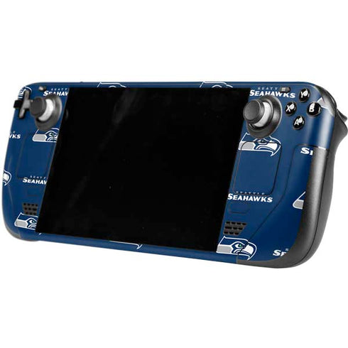 NFL Seattle Seahawks Blitz Series Steam Deck Handheld Gaming Computer Skin